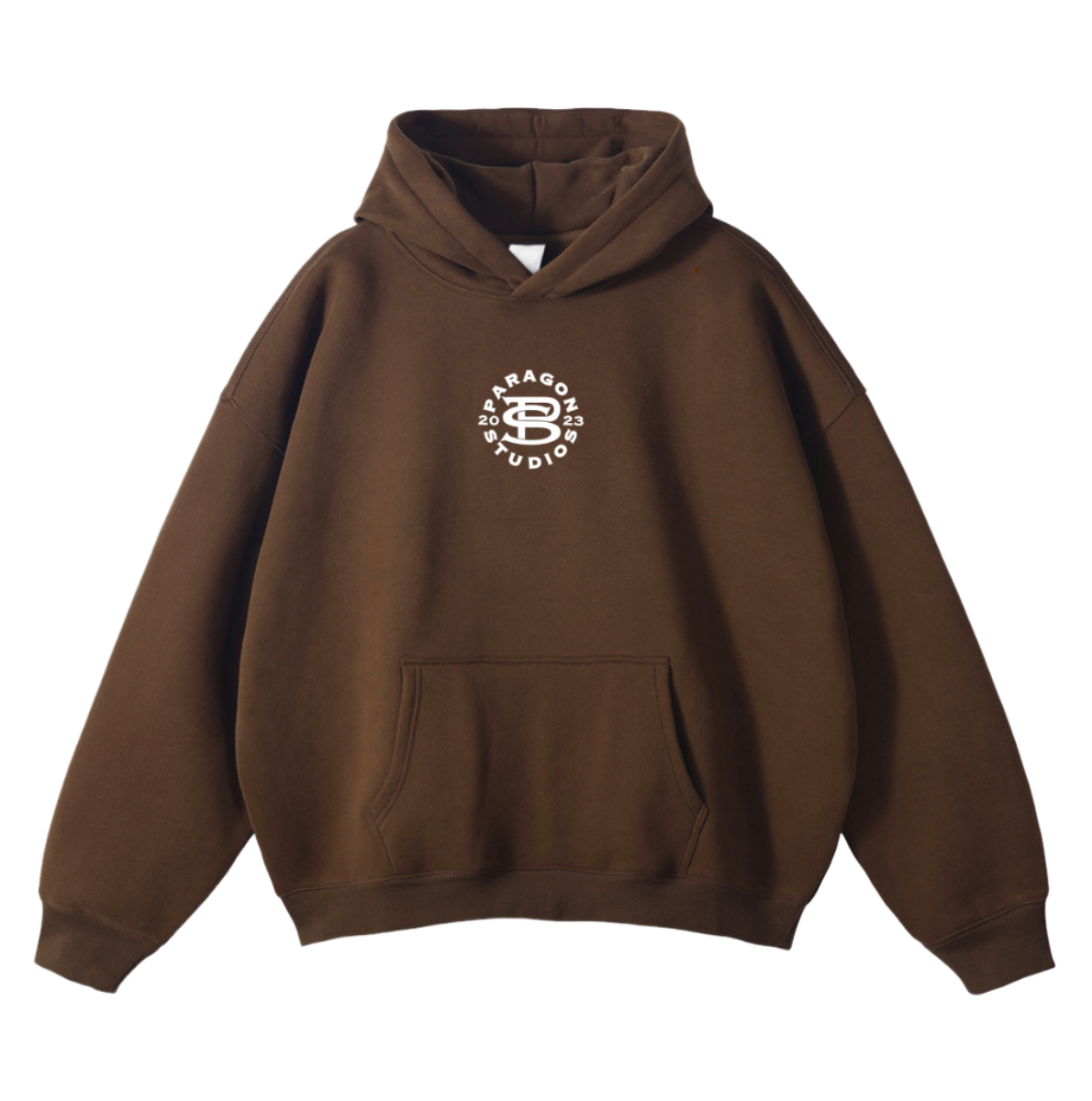 Die With Memories Puff Print Hoodie (BROWN)