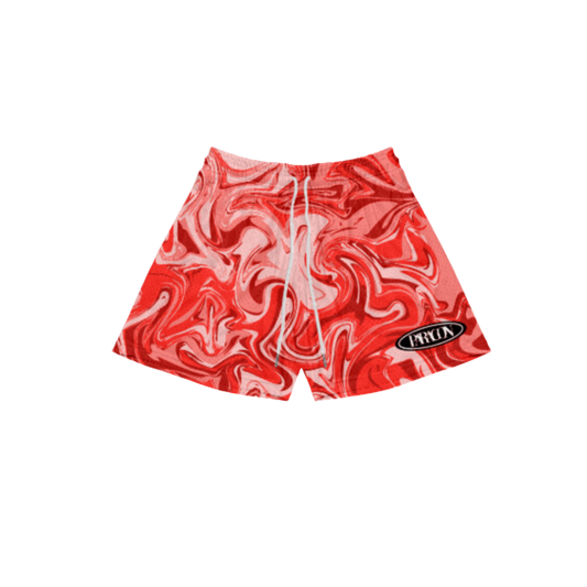 Red Swirl Short